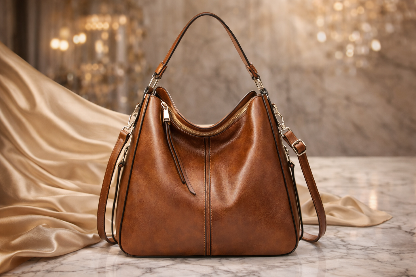 UrbanMuse Soft Leather Tote