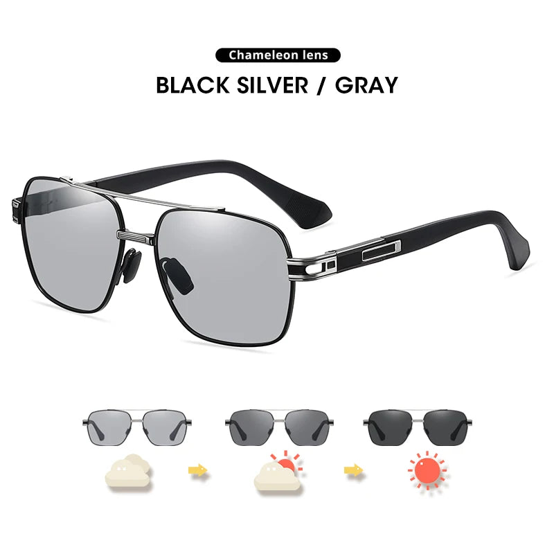 ShadowLuxe Vision
Luxury Polarised Sunglasses, Men & Women, UV400, Photochromic