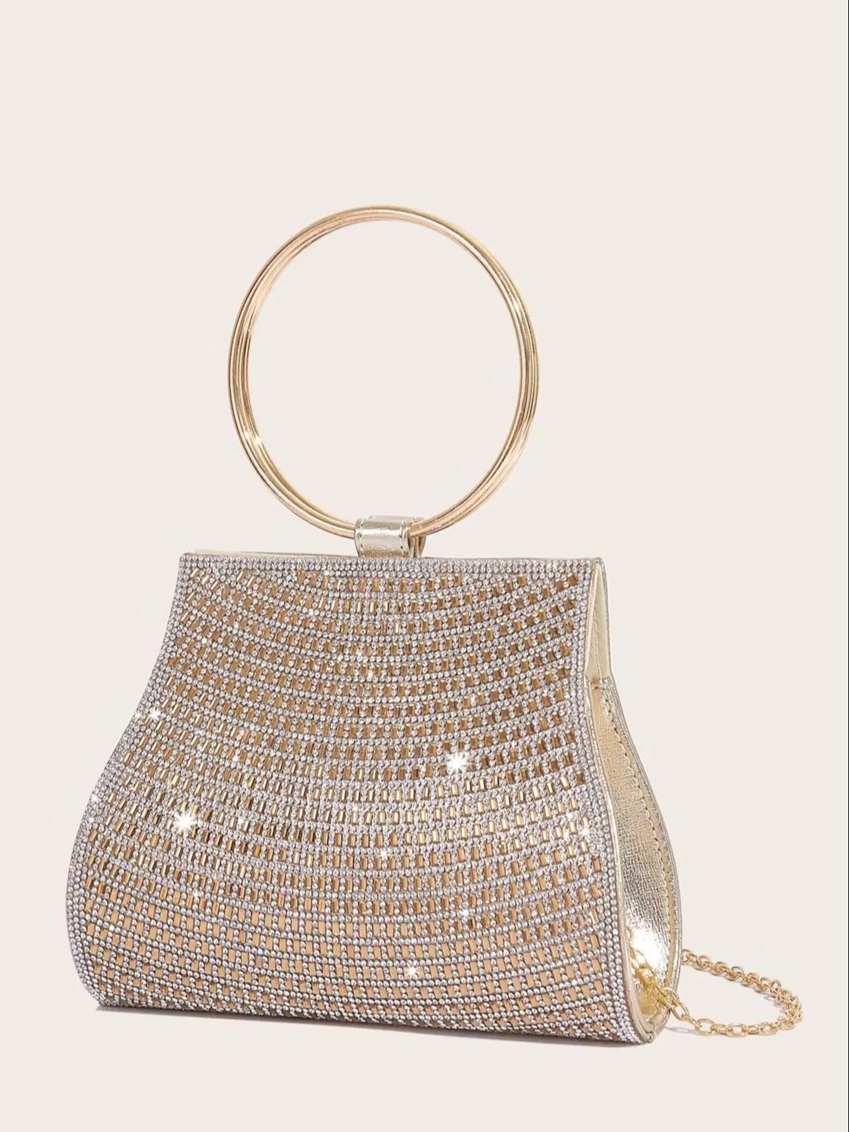Celestia Diamond Evening Bag – Luxe Crystal Clutch