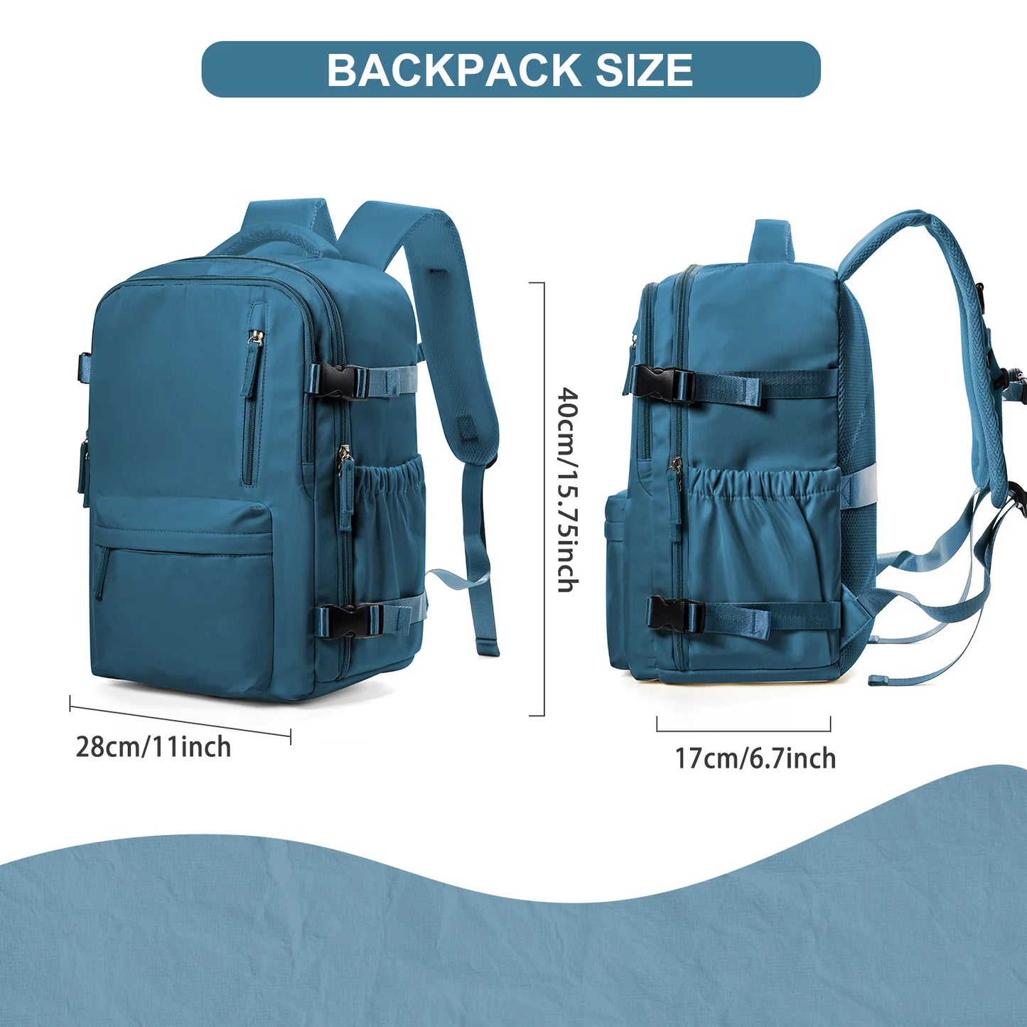 AirPorter Pro – 40x30x20 Carry-On Backpack with Laptop Compartment