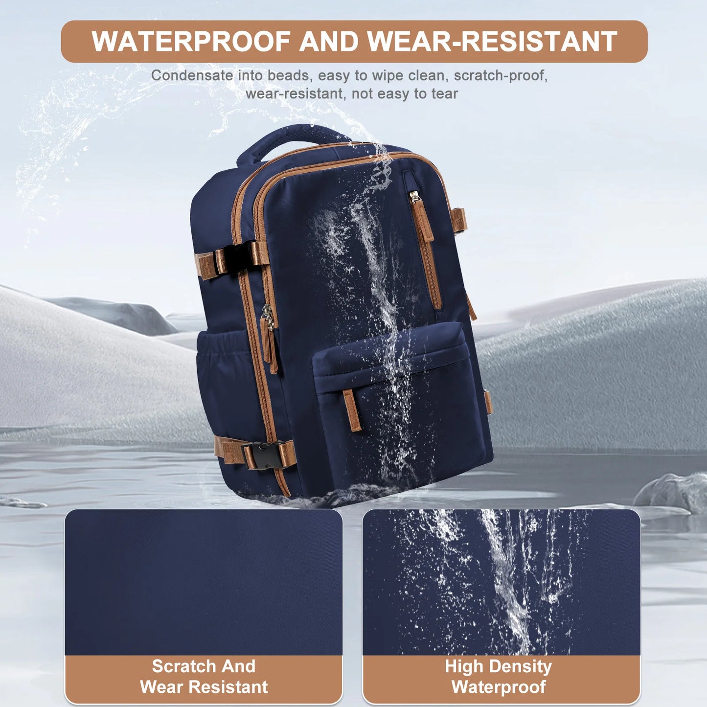 AirVoyager Max – Carry-On Backpack 40x20x25 for Ryanair & EasyJet
