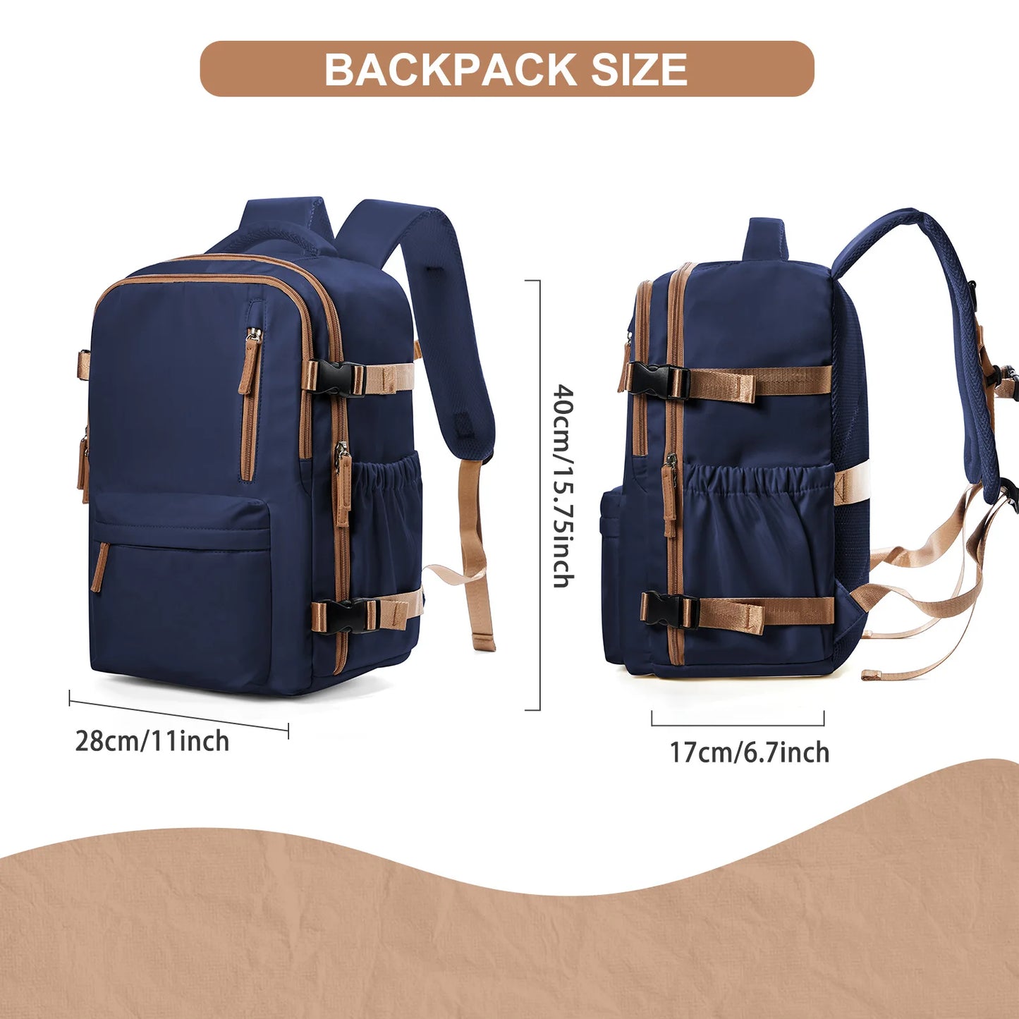 AirPorter Pro – 40x30x20 Carry-On Backpack with Laptop Compartment