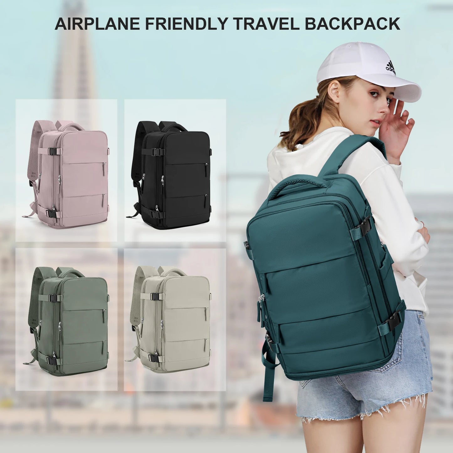 CabinMate 40 – Ryanair Hand Luggage Backpack for Travel & Work