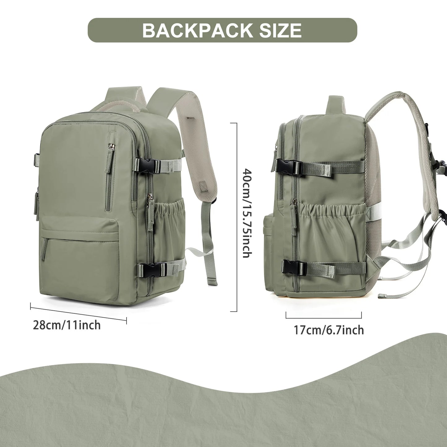 AirPorter Pro – 40x30x20 Carry-On Backpack with Laptop Compartment