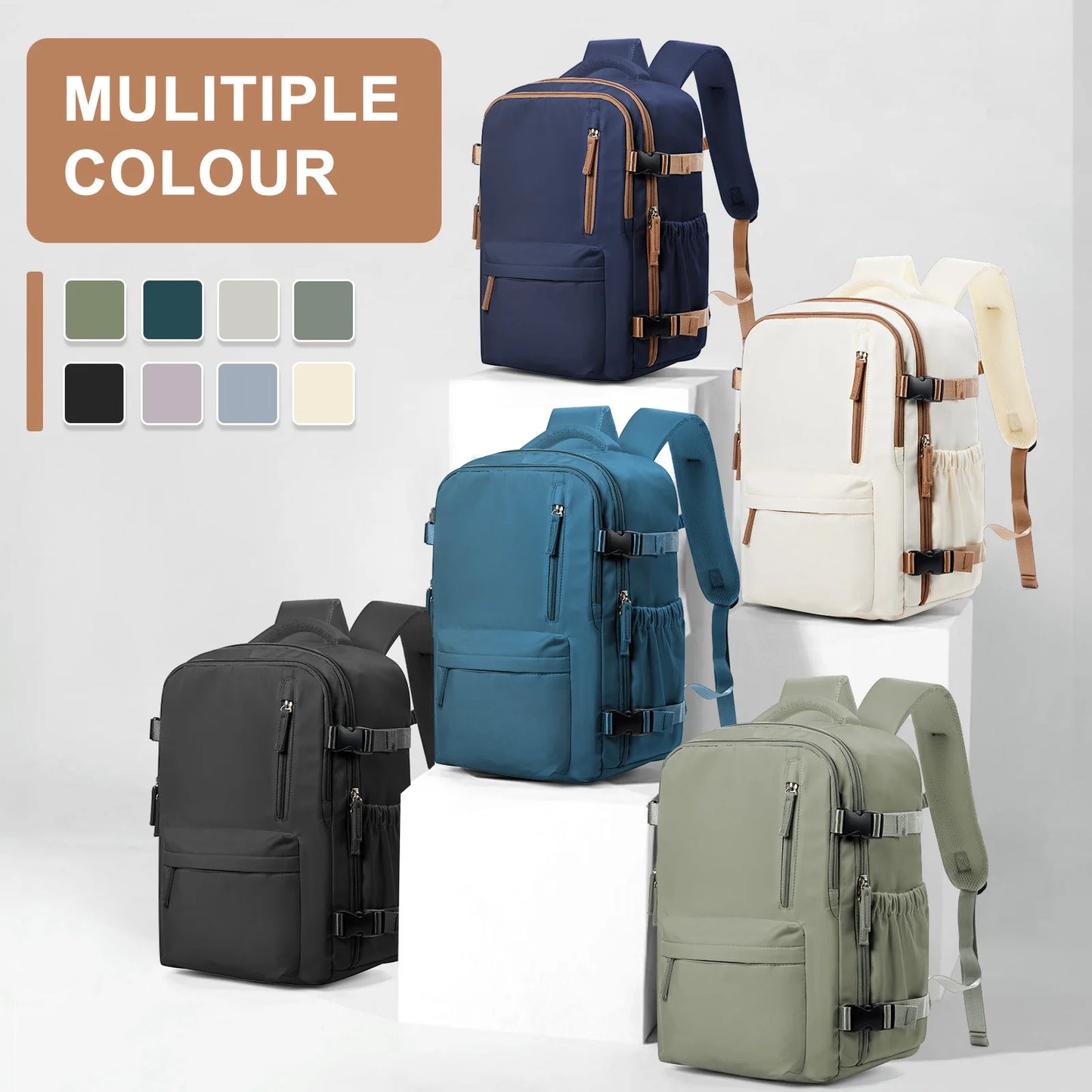 AirVoyager Max – Carry-On Backpack 40x20x25 for Ryanair & EasyJet