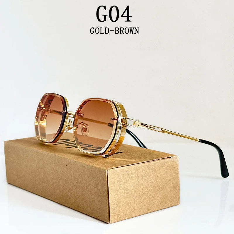 ZUIDID VisionSquare – Óculos de Sol Fashion Masculino e Feminino com Proteção UV400