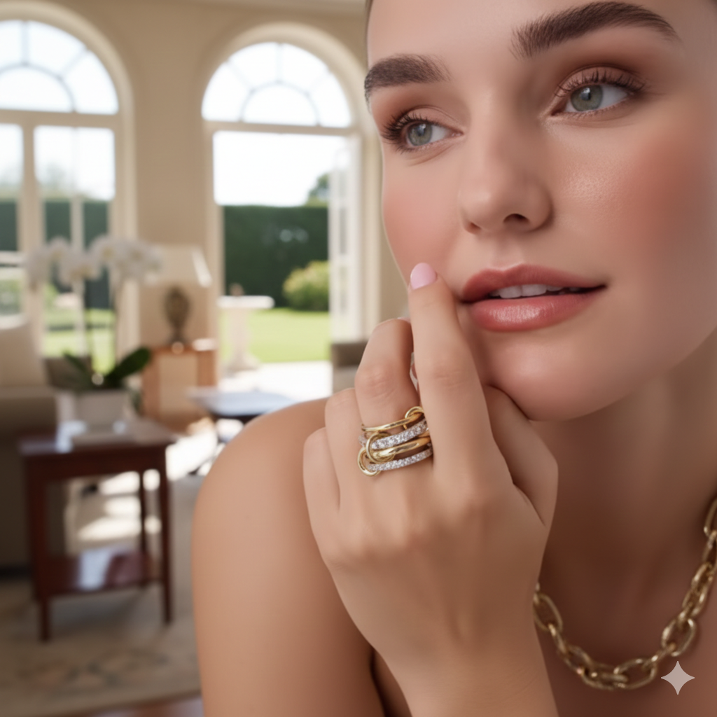 Élan Four-Band Ring