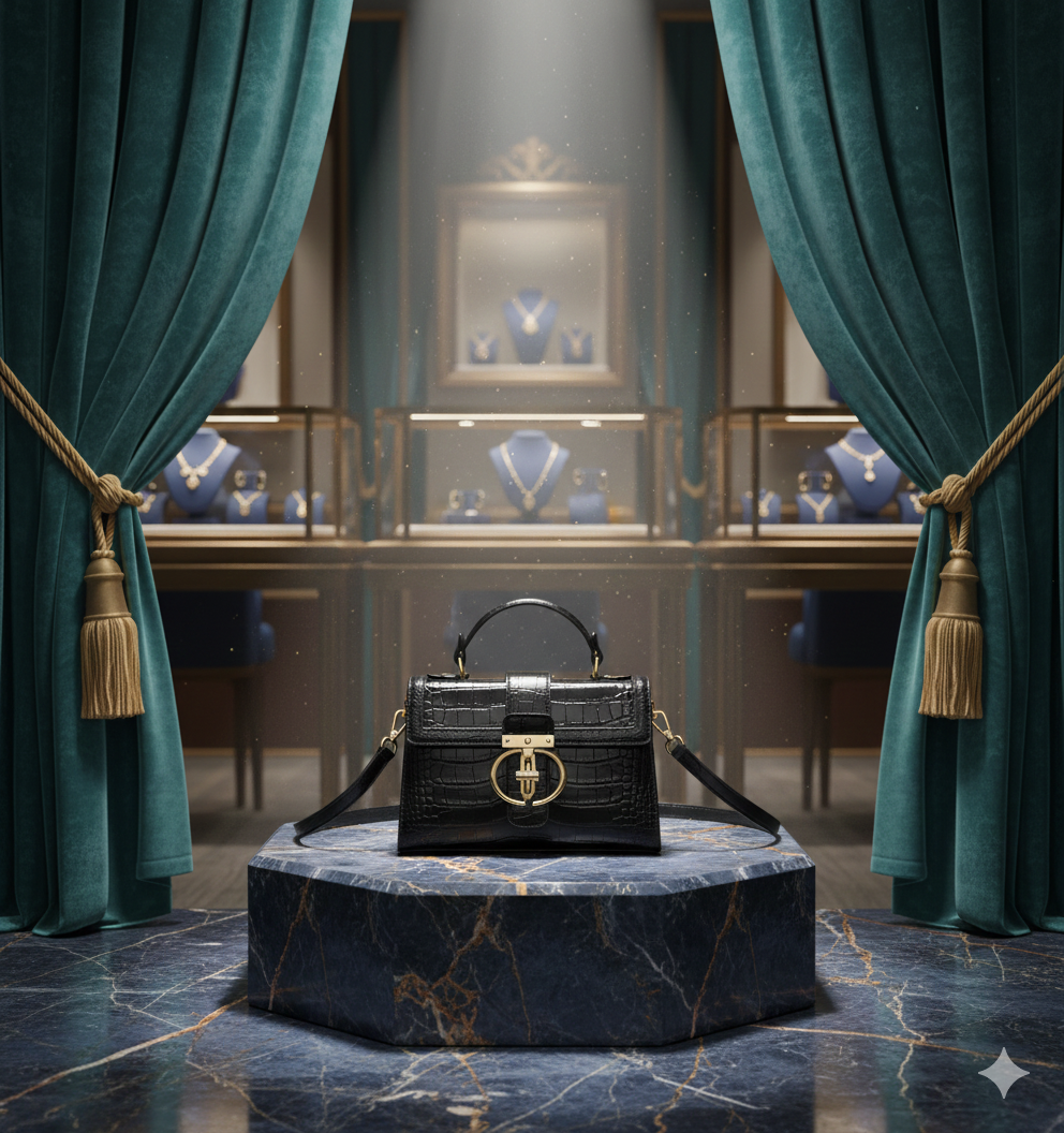 Noir Élite Alligator