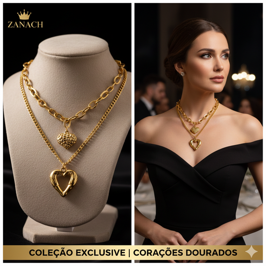 Avenia Heart Chain Necklace