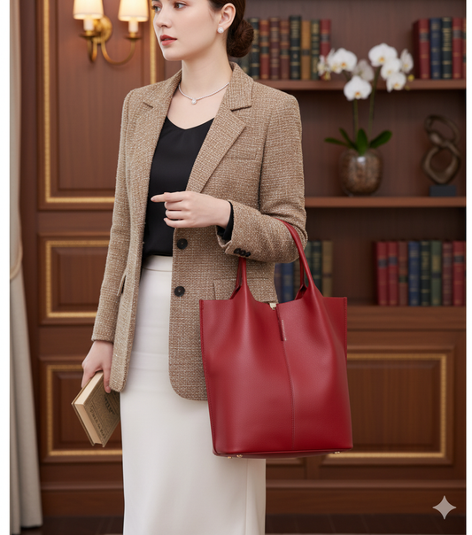 LuxeVera Commuter Tote