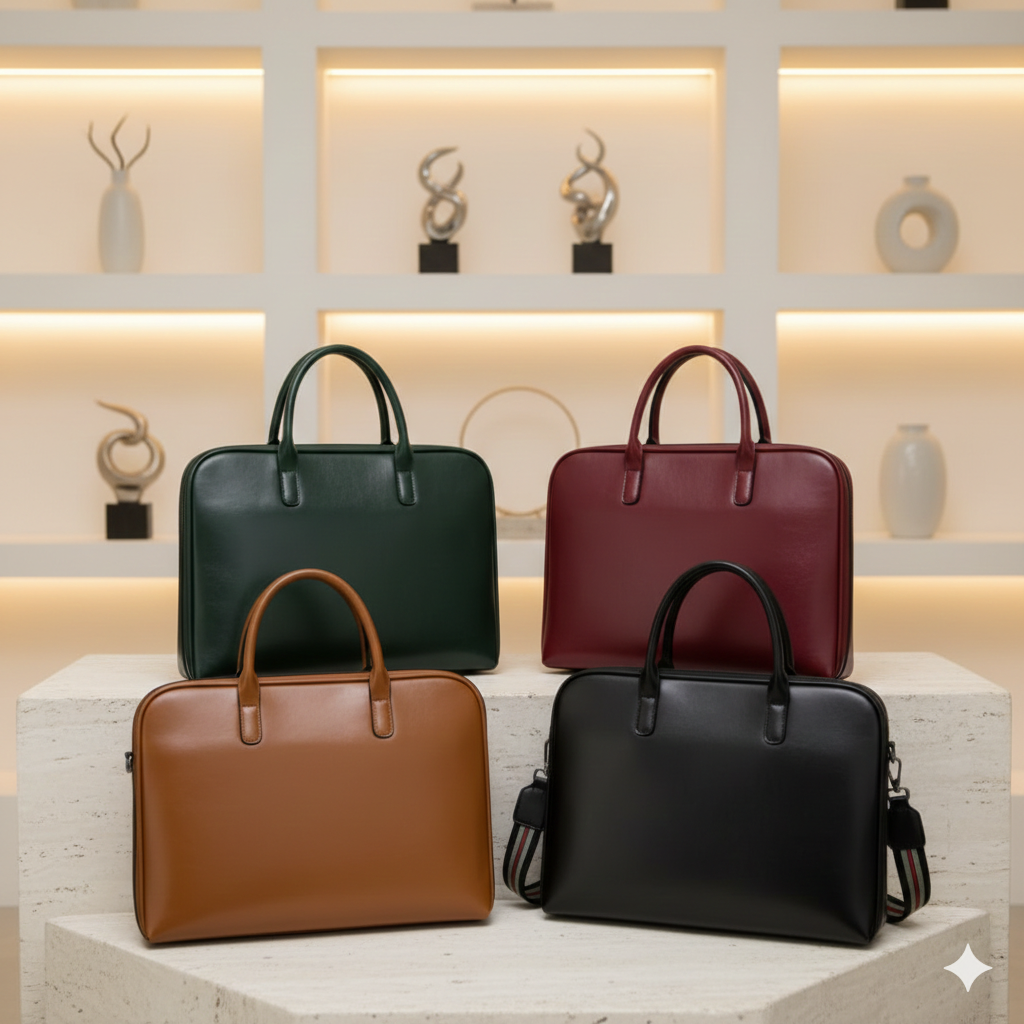 Clairmont Business Leather Bag
