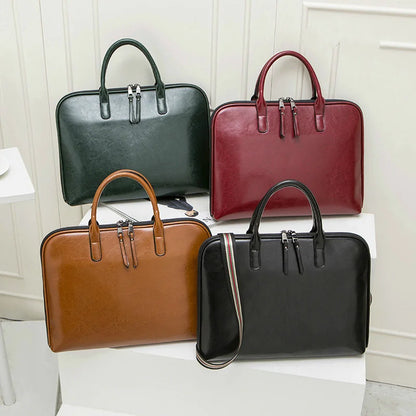 Clairmont Business Leather Bag