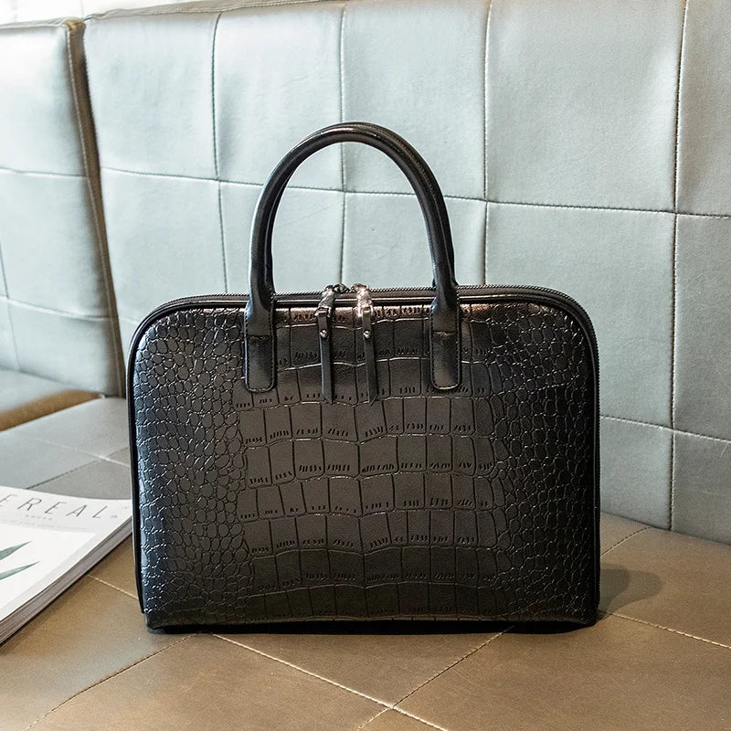 Clairmont Business Leather Bag