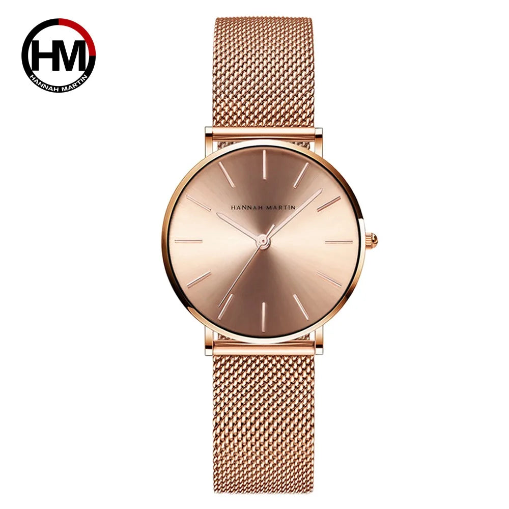 LumiRose Quartz Watch
