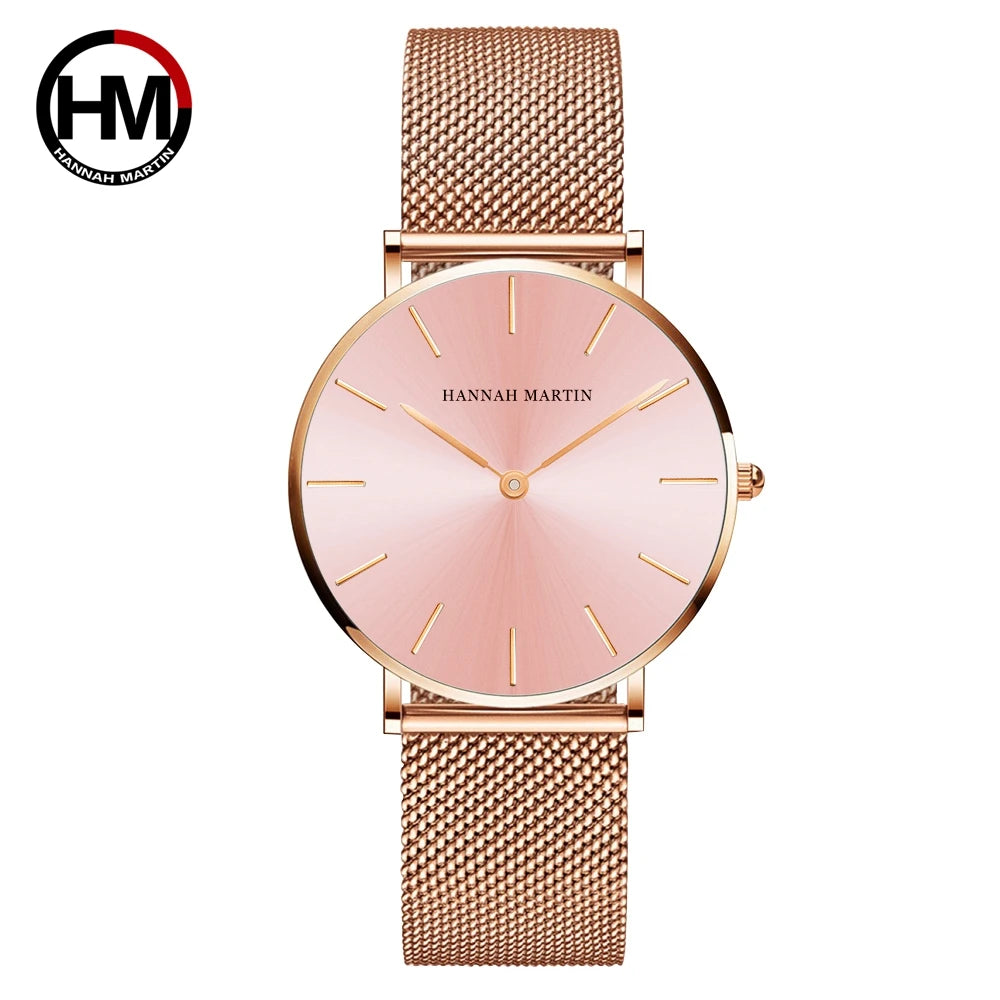 LumiRose Quartz Watch