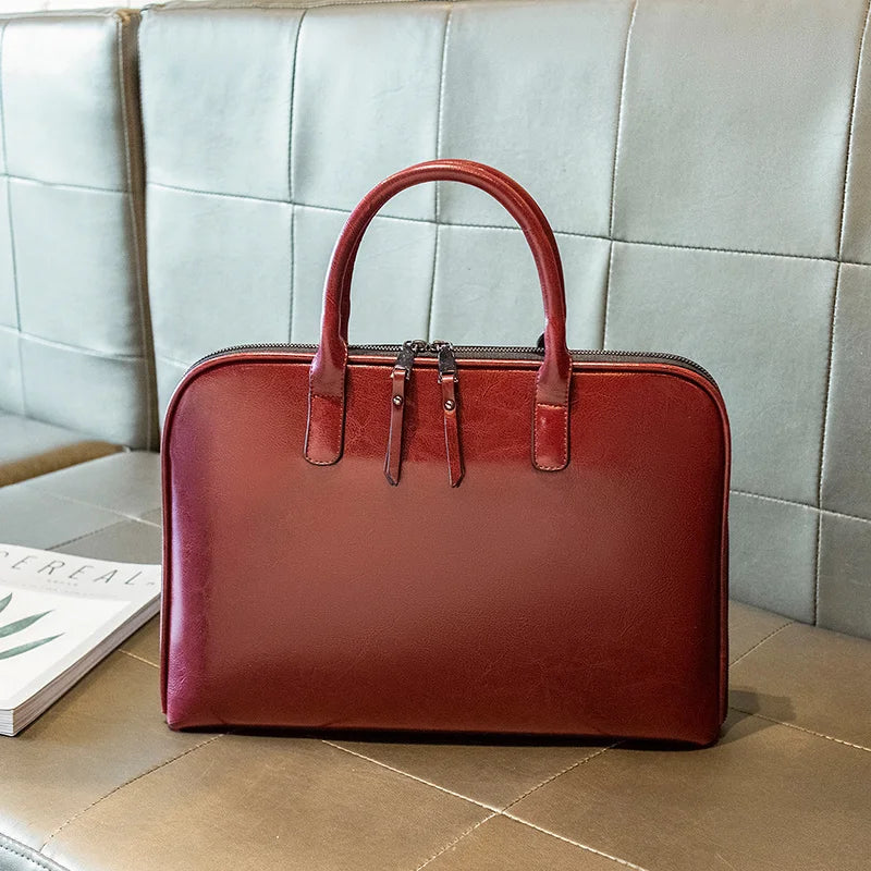 Clairmont Business Leather Bag