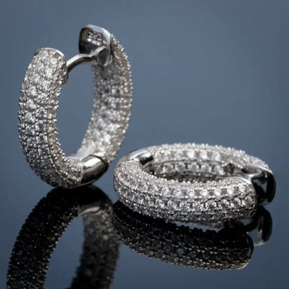 Éclat Pavé Earrings