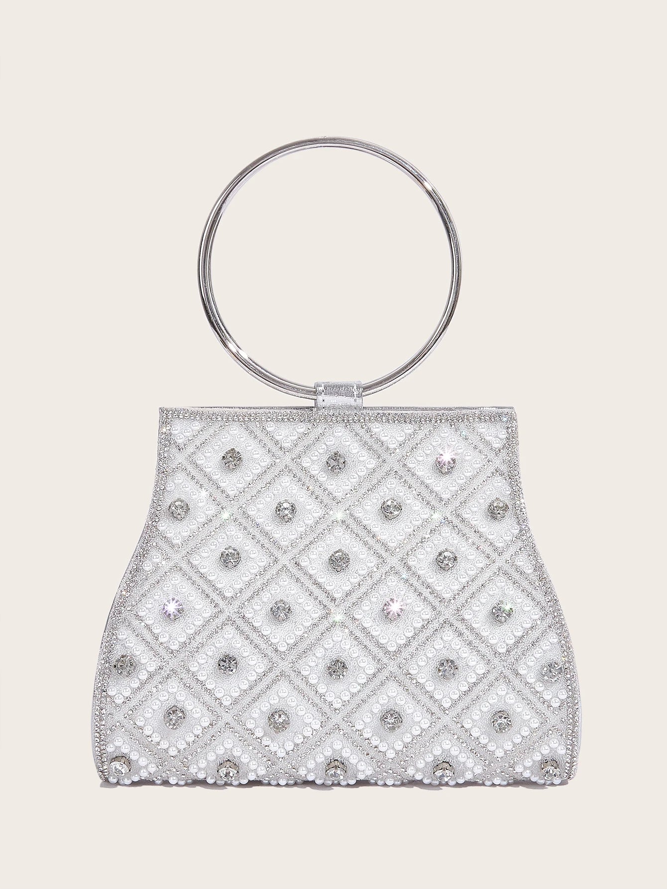 Celestia Diamond Evening Bag – Luxe Crystal Clutch