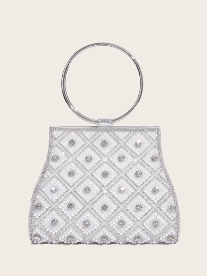 Celestia Diamond Evening Bag – Luxe Crystal Clutch