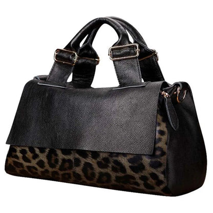 Savéra Leopard Office Tote