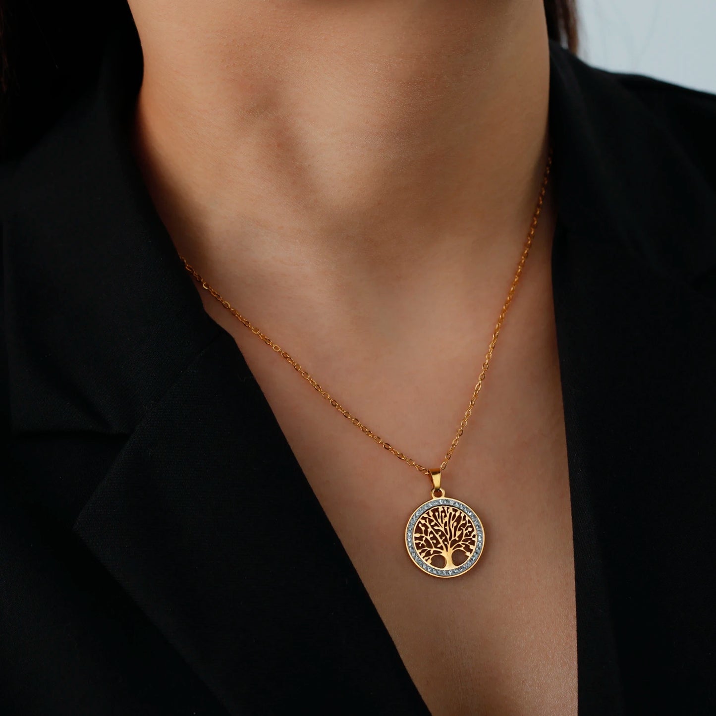 Elaria Tree of Light Necklace