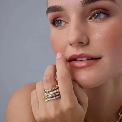 Élan Four-Band Ring