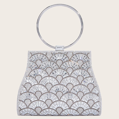 Celestia Diamond Evening Bag – Luxe Crystal Clutch