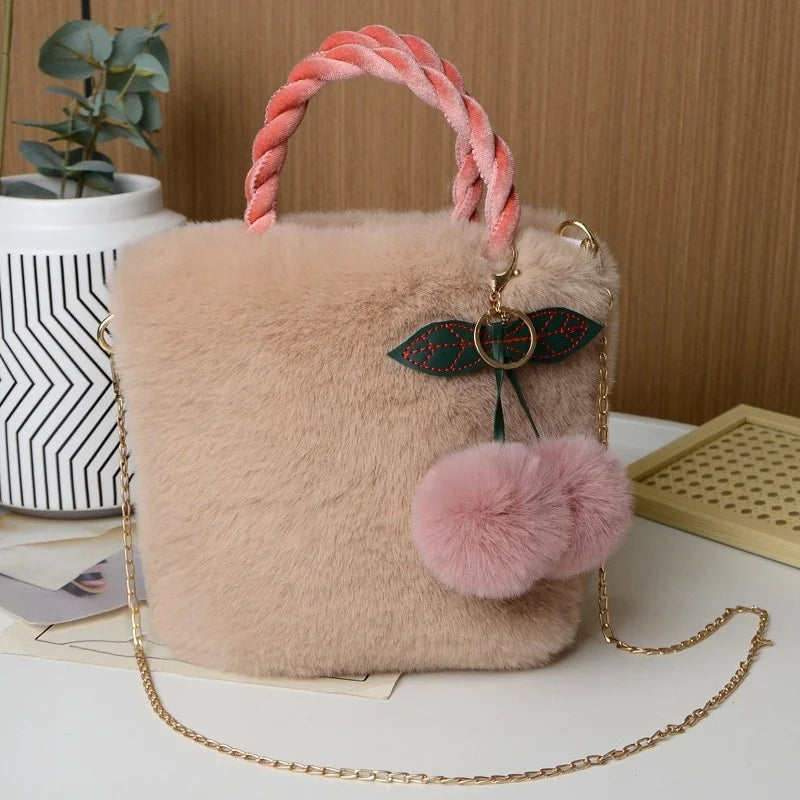 Veloura Plush Mini Bag