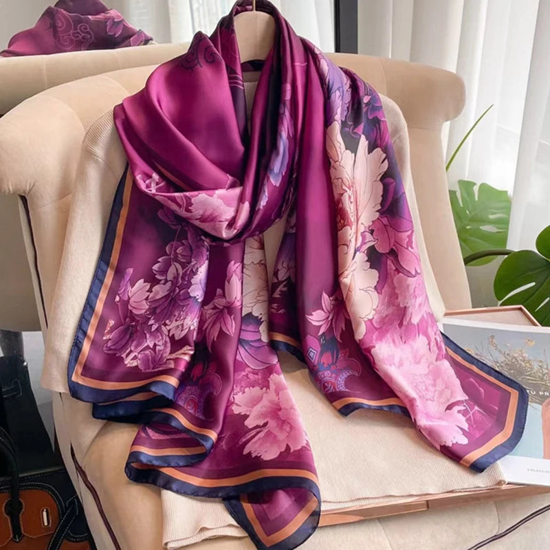 SilkAura Shawl