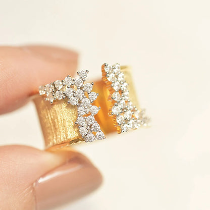 Golden Velvet Shine Ring