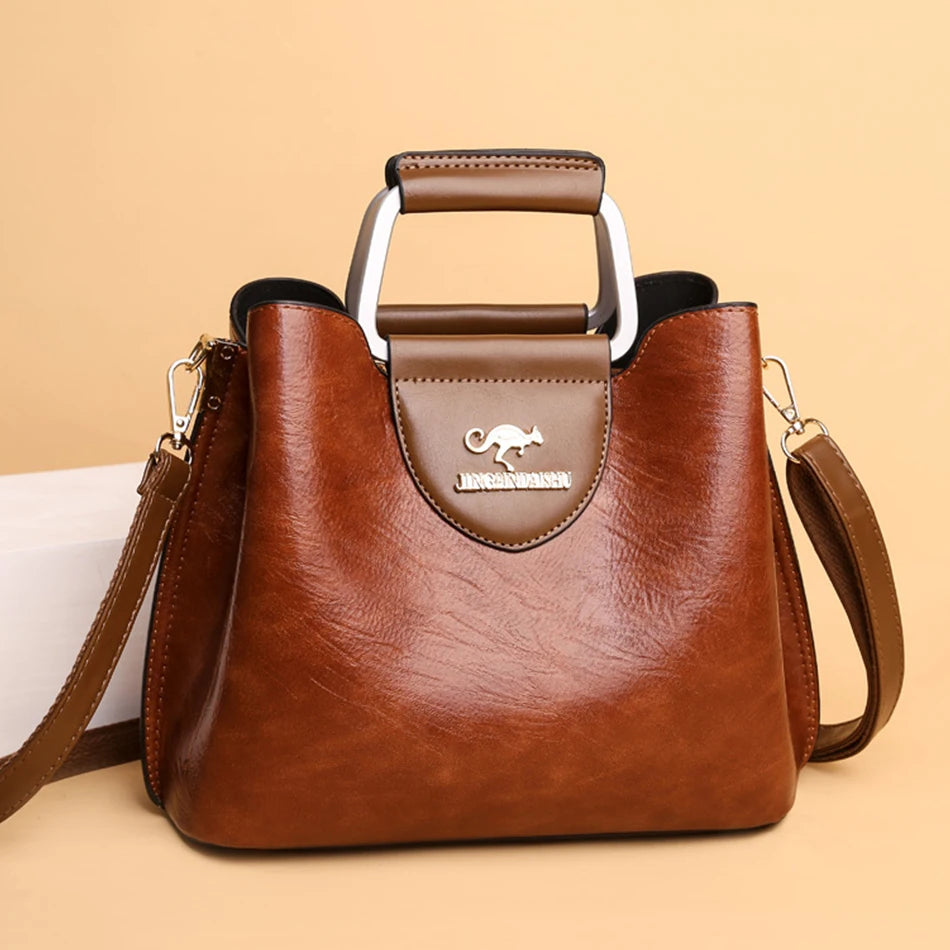 Marivelle Oil Leather Bag