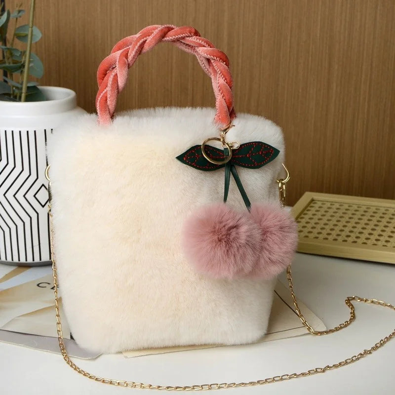Veloura Plush Mini Bag