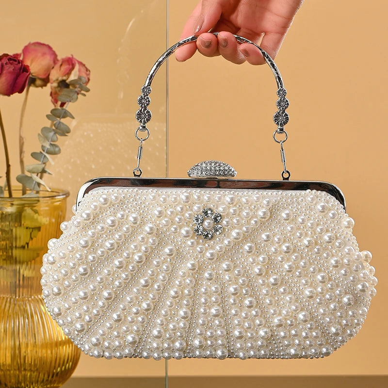 Aveline Pearl Ceremony Clutch