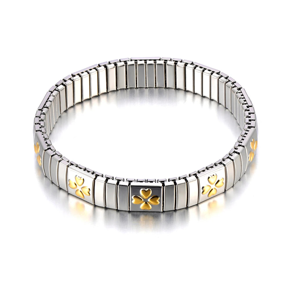 LuxeFlex Crystal Bracelet