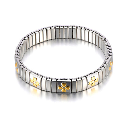 LuxeFlex Crystal Bracelet