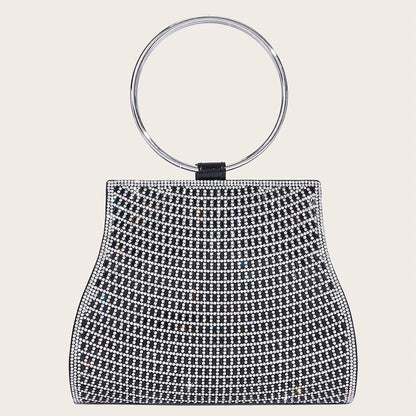 Celestia Diamond Evening Bag – Luxe Crystal Clutch