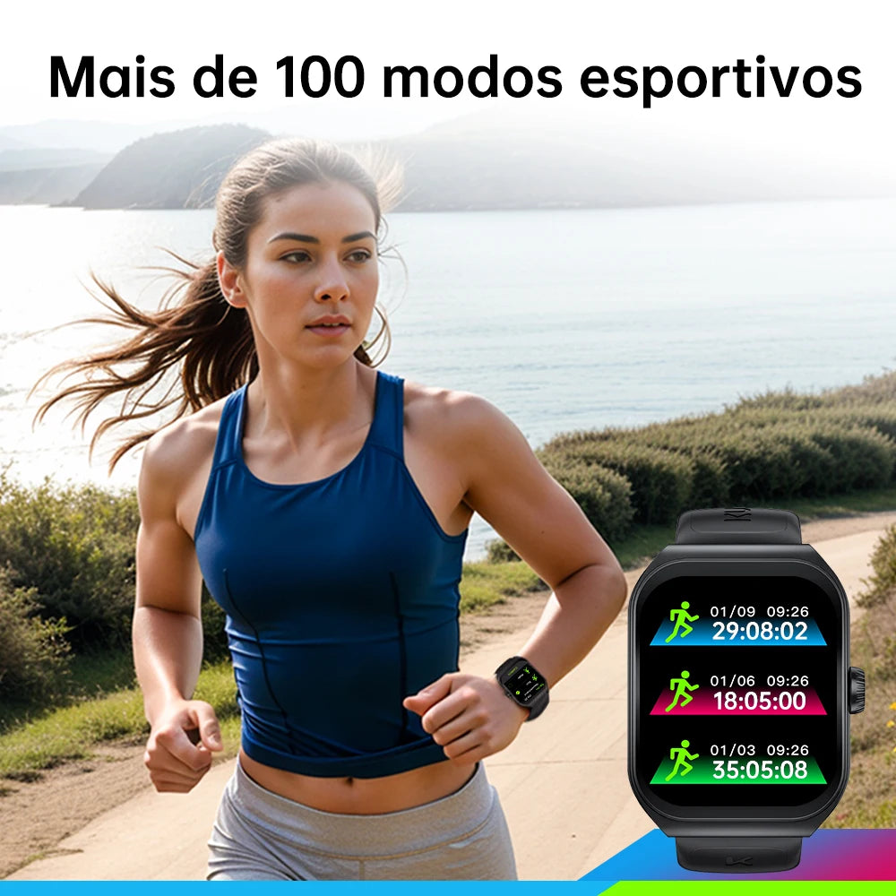 VitaTrack KU7™ – Relógio Inteligente