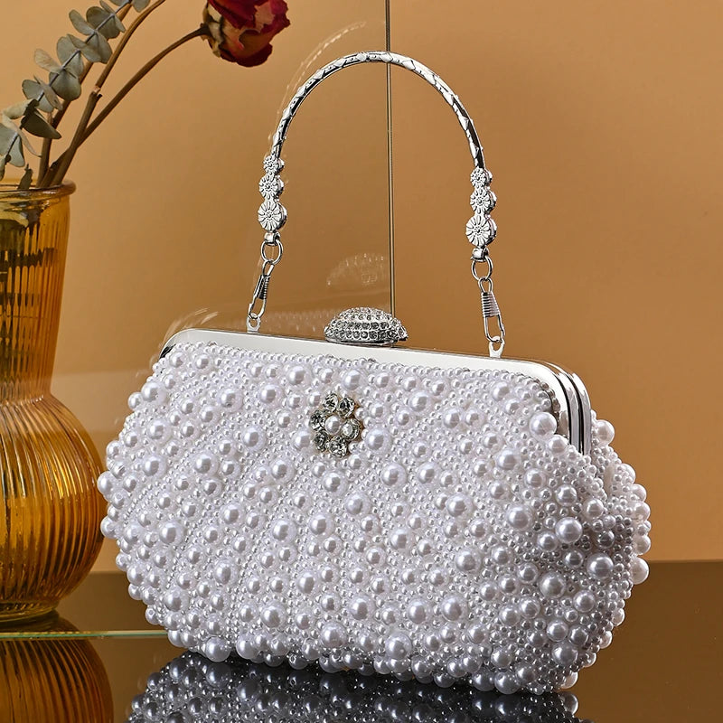 Aveline Pearl Ceremony Clutch