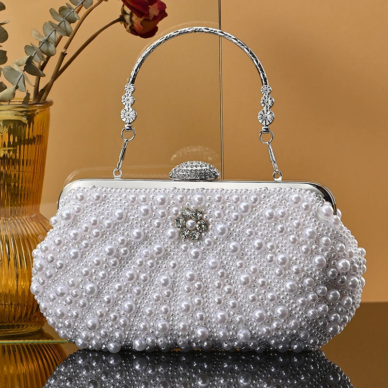Aveline Pearl Ceremony Clutch
