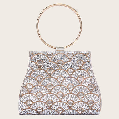 Celestia Diamond Evening Bag – Luxe Crystal Clutch