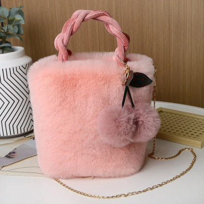 Veloura Plush Mini Bag