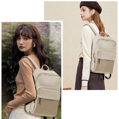 New Simple Large Capacity Backpack Women Travel Business Teacher Backpack Laptop Shoulder Bag Girl School Student Backpack PurseUrbanEase Classic – Women’s Large-Capacity Travel & Laptop Backpack