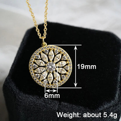 Soléa Lumière Sunflower Necklace