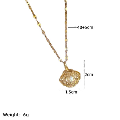 Ocean Gold Star Necklace