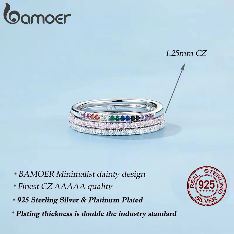 Eternal Sparkle Silver Band