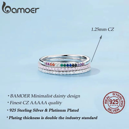 Eternal Sparkle Silver Band