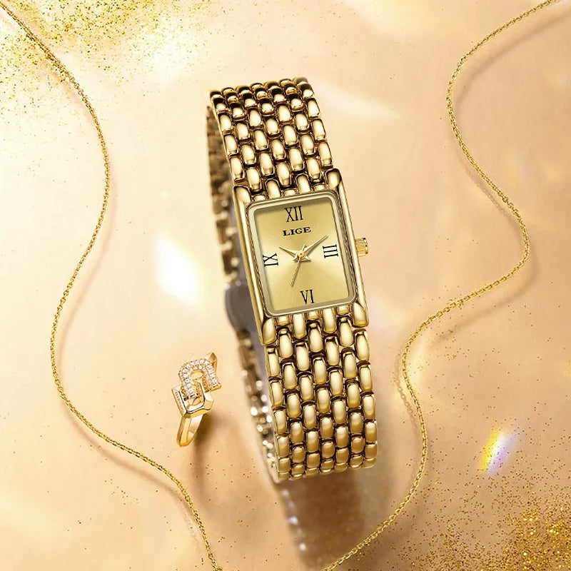 Aurex Square Elegance Watch