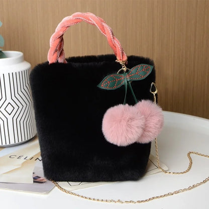 Veloura Plush Mini Bag