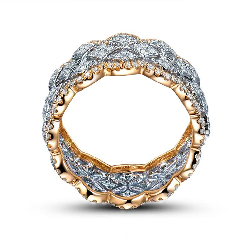Éclat Hollow Luxe Ring