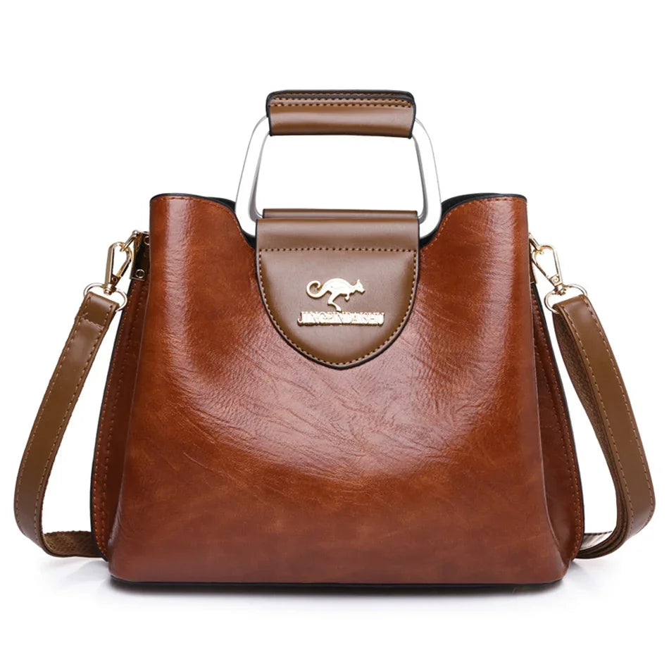 Marivelle Oil Leather Bag